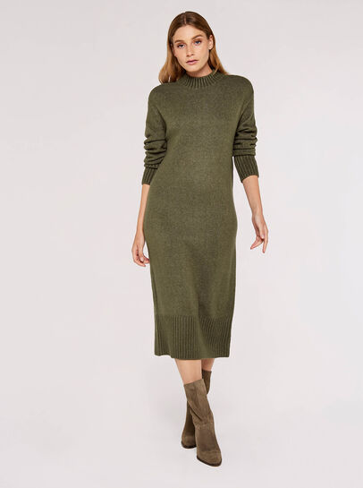 Chunky Knit Midi Dress