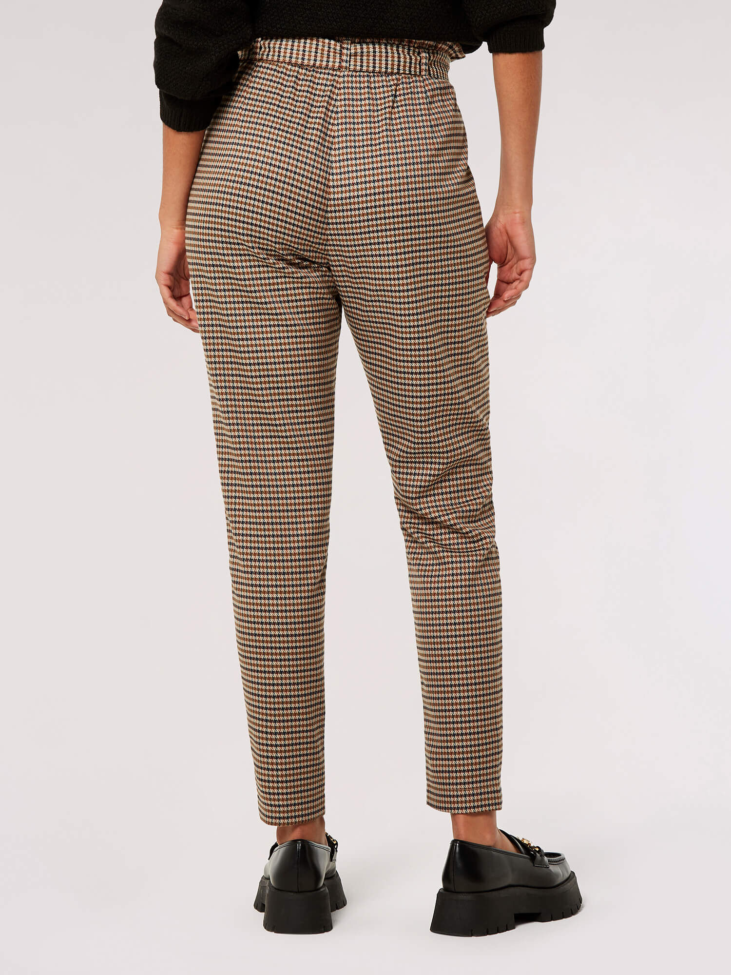 Buy Beige Cotton Solid Women Regular Wear Check Pant for Best Price,  Reviews, Free Shipping