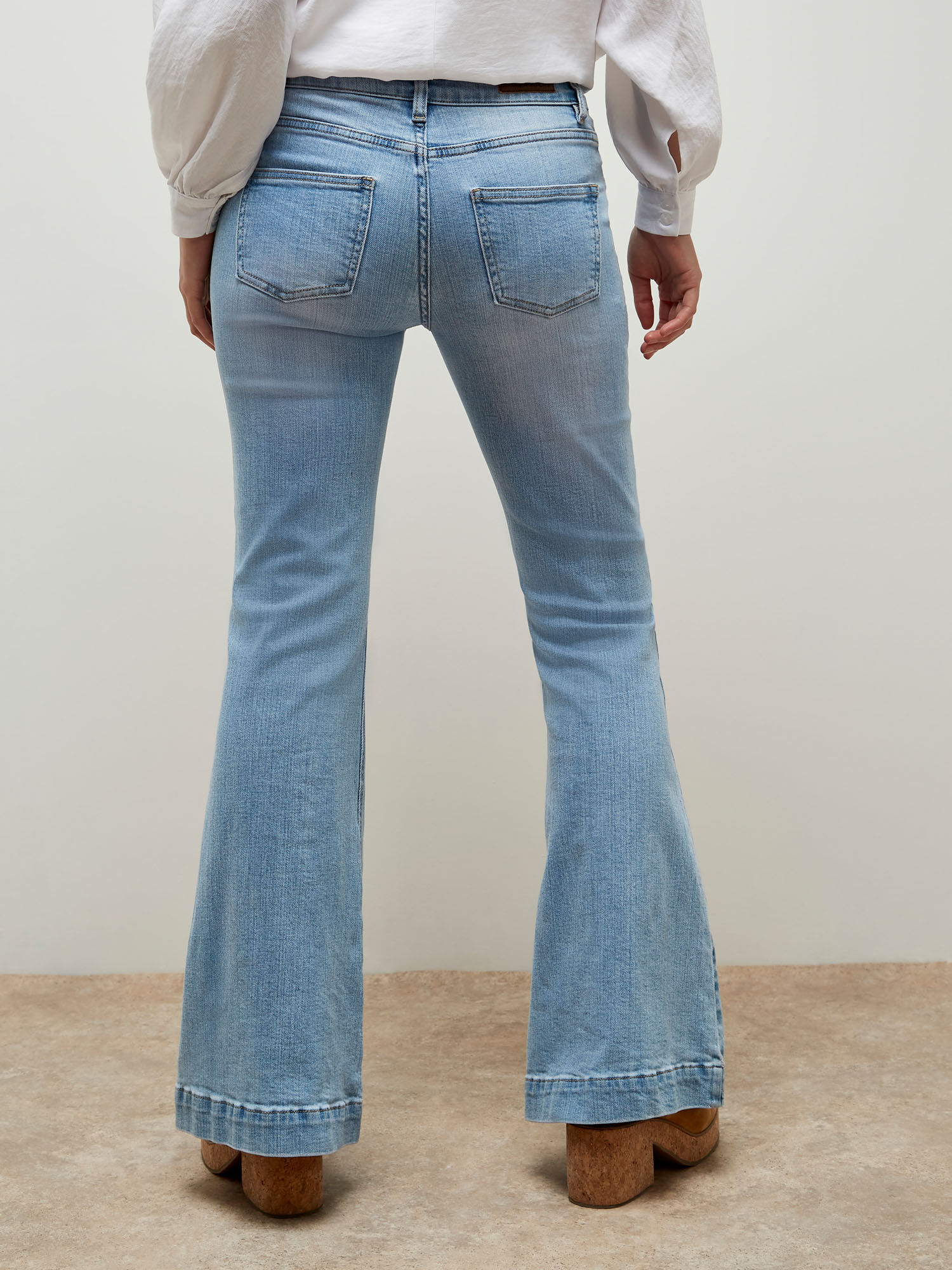 Mid rise flare jeans, Hit A 69% Discount braderie 