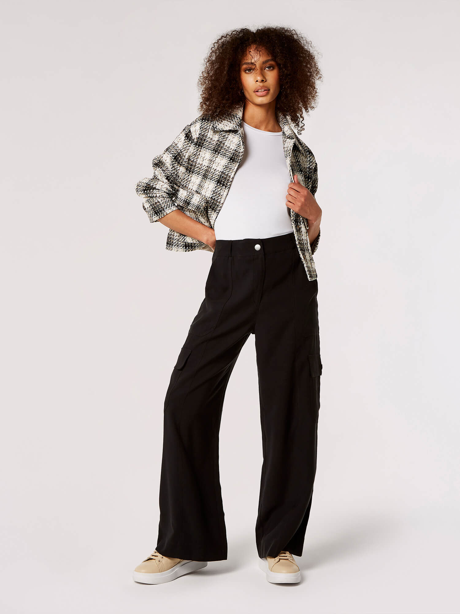 Soft Tailored Cargo Trousers | Apricot Clothing