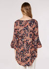 Painterly Paisley Top, Navy, large