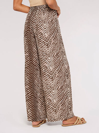 Zebra Palazzo Trousers