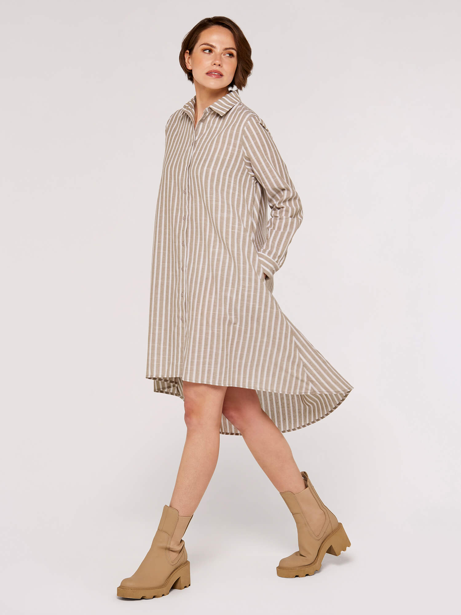 Striped shirt sales dress uk