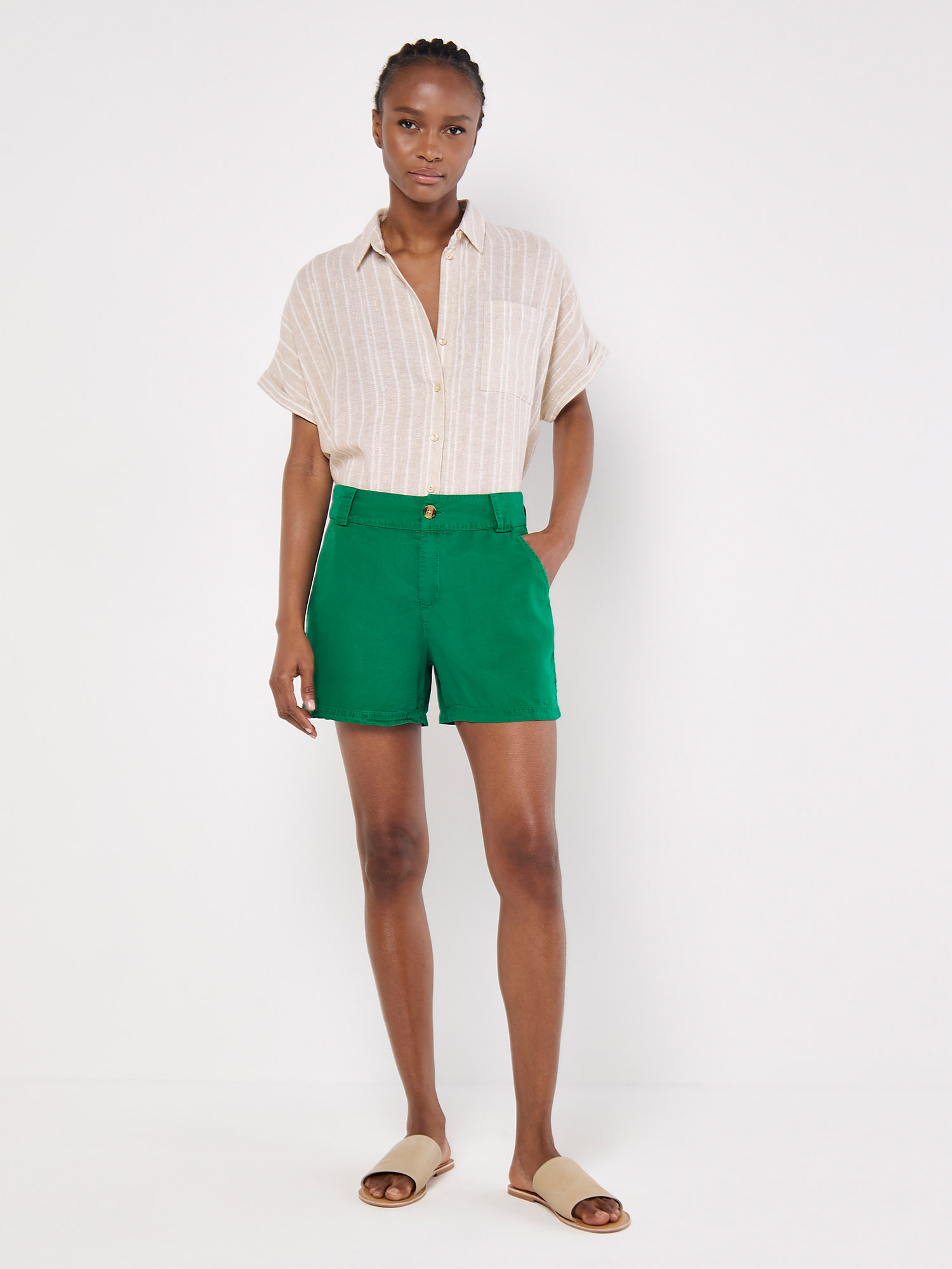 Woven Lightweight Shorts | Apricot Clothing