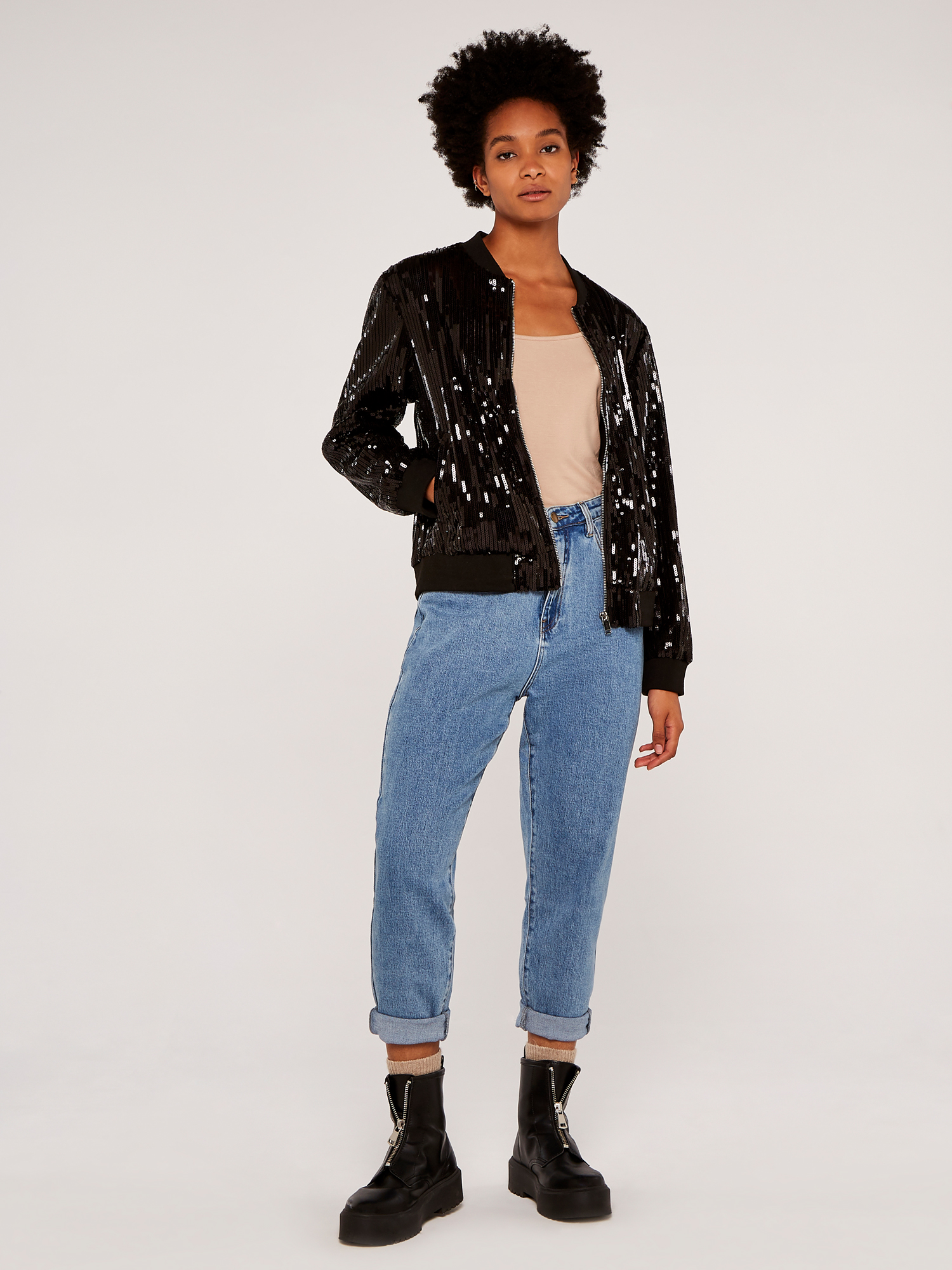 Gap sequin cheap bomber jacket