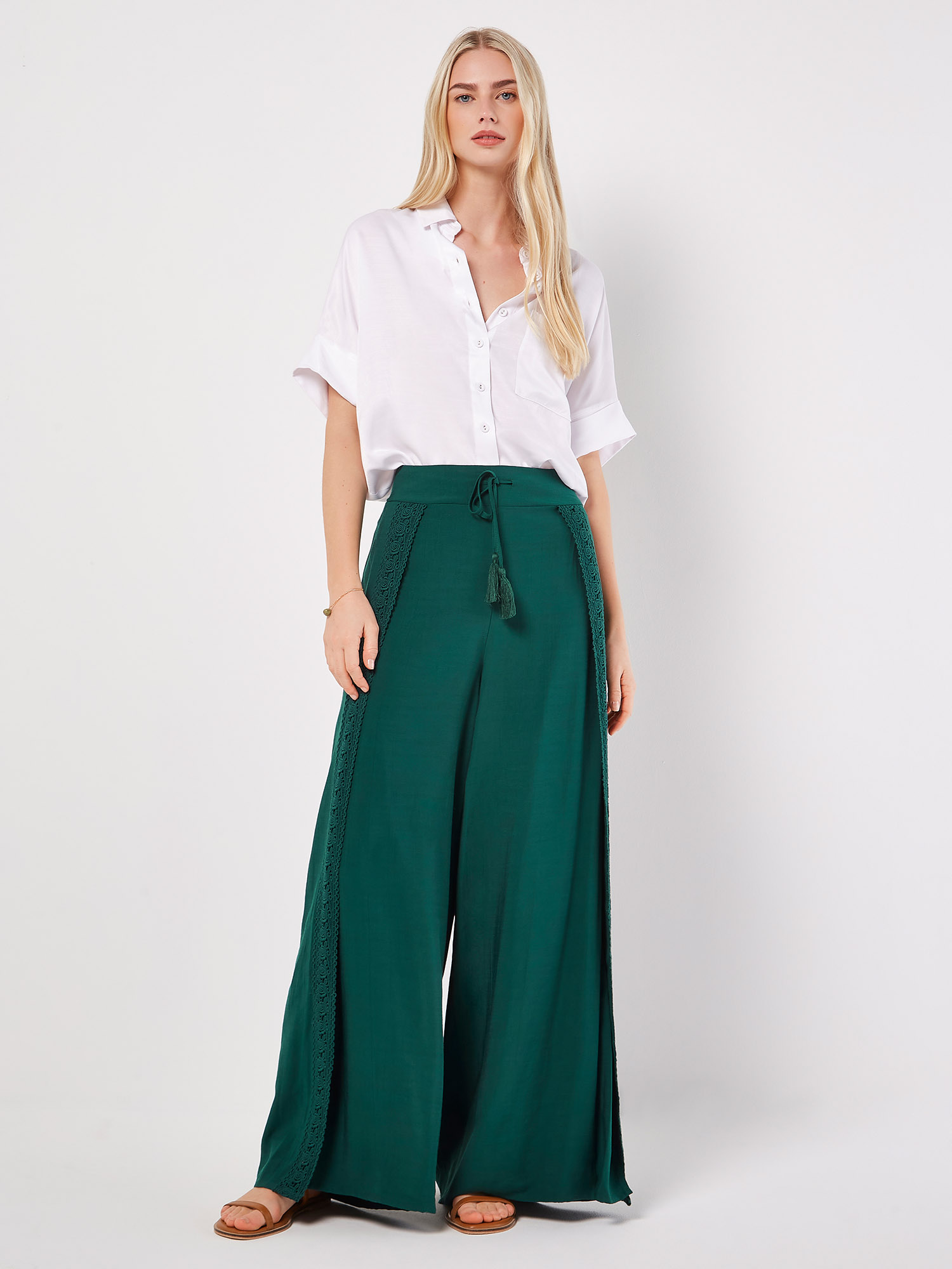 Where can I find some palazzo pants that look almost like a skirt Mumsnet