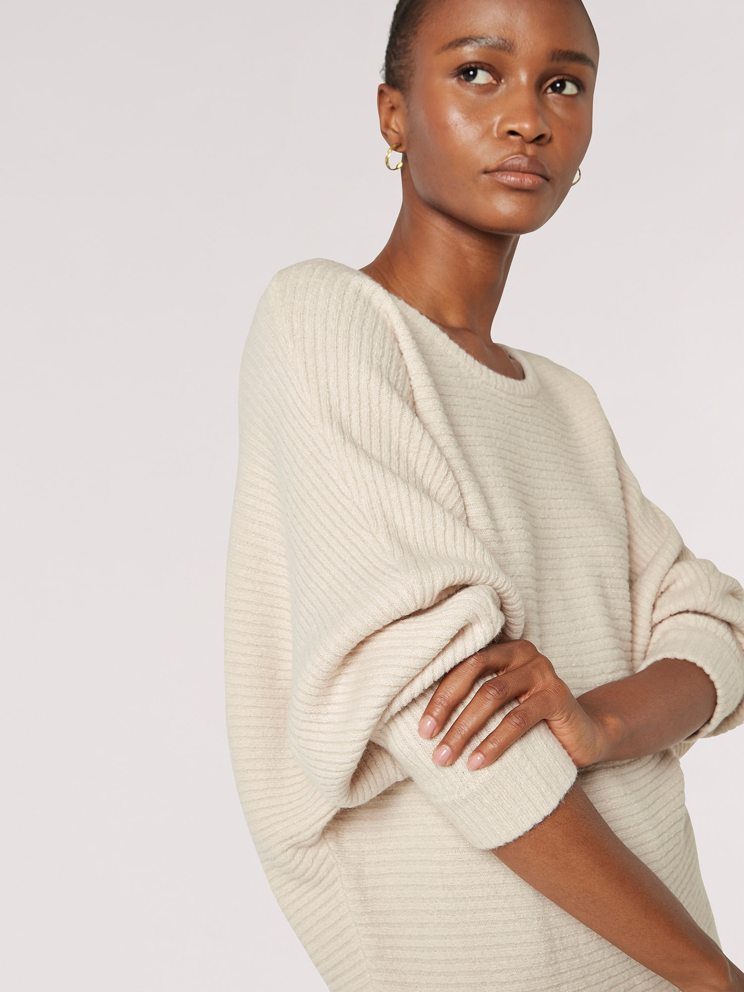 Oversized crew neck outlet jumper