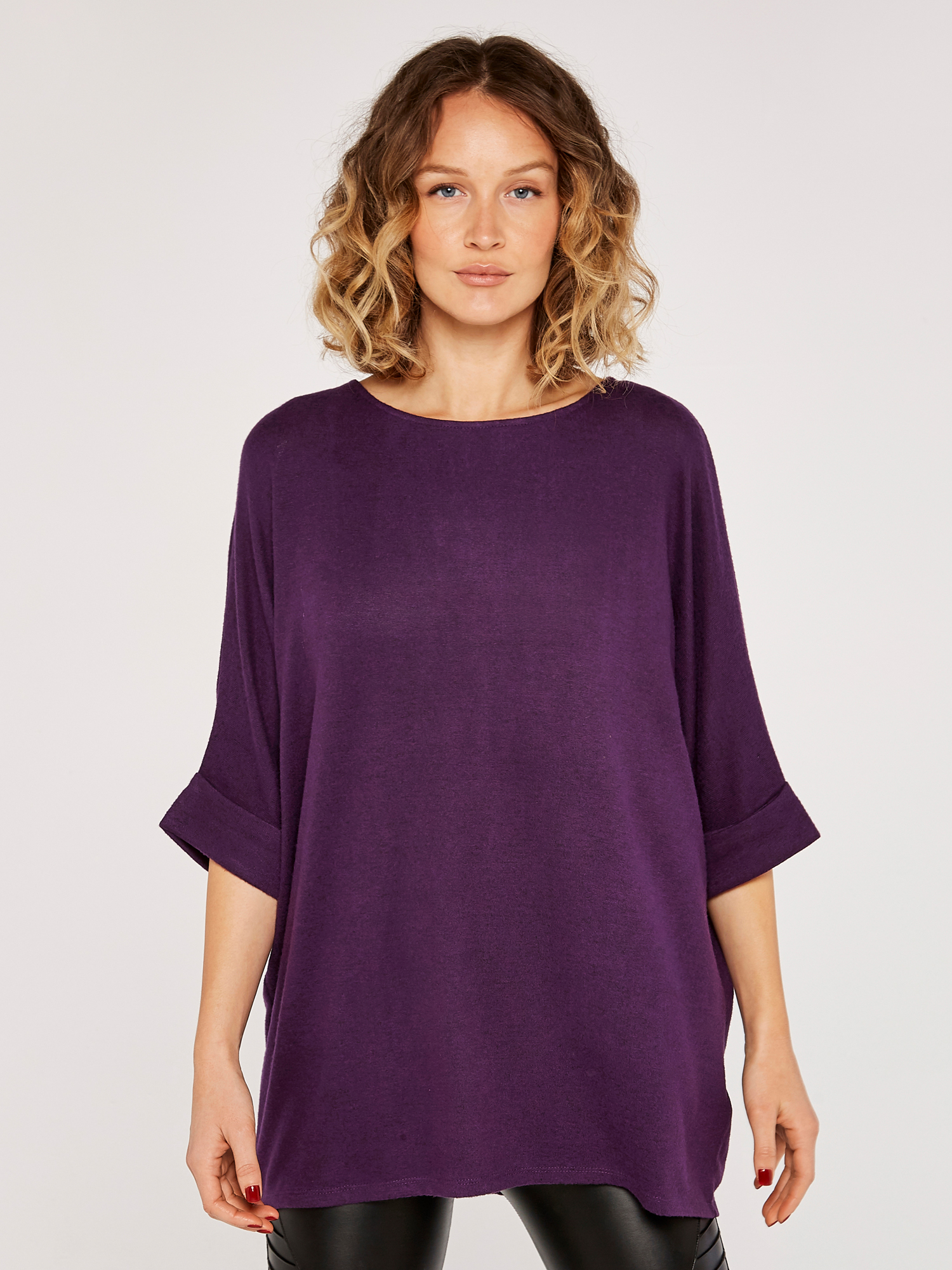 Soft Touch Batwing Top | Apricot Clothing